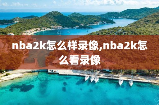 nba2k怎么样录像,nba2k怎么看录像-第1张图片-懂球帝