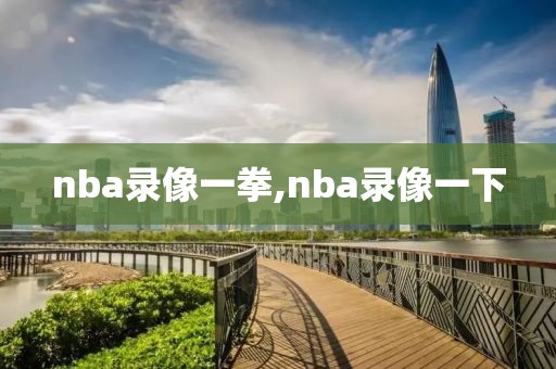 nba录像一拳,nba录像一下-第1张图片-懂球帝