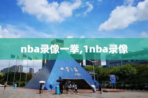 nba录像一拳,1nba录像-第1张图片-懂球帝