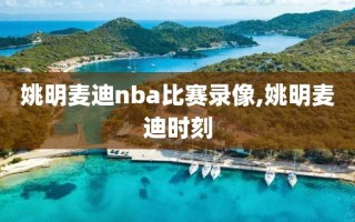 姚明麦迪nba比赛录像,姚明麦迪时刻