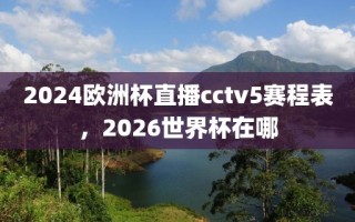 2024欧洲杯直播cctv5赛程表，2026世界杯在哪