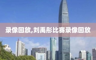 录像回放,刘禹彤比赛录像回放