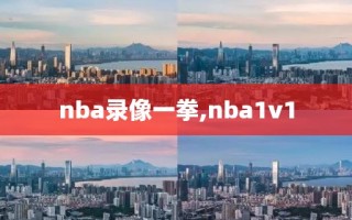 nba录像一拳,nba1v1