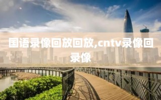 国语录像回放回放,cntv录像回录像